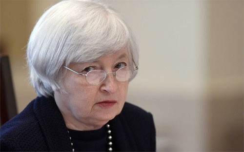 Chủ tịch FED Janet Yellen.