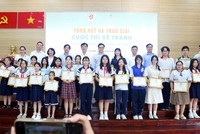Lễ Tổng kết và trao giải cuộc thi “Vẽ nước - Vẽ tương lai xanh” năm 2025: Lan tỏa những mầm xanh hy vọng