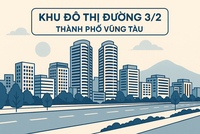 Đấu giá khu đất làm Khu đô thị đường 3/2 thành phố Vũng Tàu, với giá trúng 7.728 tỷ đồng. Ảnh: TL