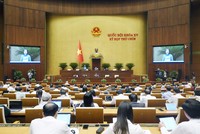 Kỳ họp thứ 9, Quốc hội khóa XV sáng ngày 6/5