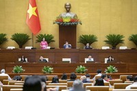 Quốc hội thảo luận tại hội trường về Dự thảo Luật sửa đổi, bổ sung một số điều của Luật Quảng cáo