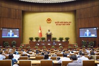 Ngày 14/5, Quốc hội thảo luận về sửa đổi Hiến pháp năm 2013 và Luật Tổ chức chính quyền địa phương