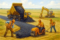 1.493 tỷ đồng xây đường song hành, đường gom phía Bắc đường Vành đai 5. Ảnh minh họa: TL