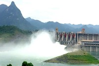 Vào 14h chiều 27/6, thuỷ điện Tuyên Quang sẽ mở 01 cửa xả đáy