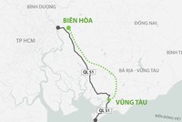 Thống nhất tăng 3.714 tỷ đồng đầu tư cao tốc Biên Hoà - Vũng Tàu giai đoạn 1