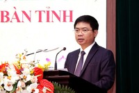 Ông Trương Quốc Huy, Bí thư Tỉnh ủy, đại biểu Quốc hội khóa XV, giữ chức vụ Trưởng Đoàn đại biểu Quốc hội khóa XV tỉnh Ninh Bình
