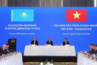 Việt Nam - Kazakhstan tăng cường hợp tác kinh tế, đầu tư, thương mại