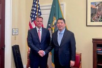 Thứ trưởng Bộ Tài chính Cao Anh Tuấn có buổi làm việc với ông Robert Kaproth, Trợ lý Bộ trưởng phụ trách tài chính quốc tế Bộ Tài chính Hoa Kỳ