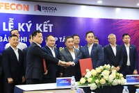 Quang cảnh lễ ký kết