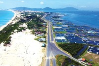 Khu kinh tế Dung Quất (Quảng Ngãi) được chia thành 9 phân khu, trong đó 4 phân khu đã được phê duyệt quy hoạch. Ảnh: Vân Thi