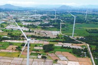 Quy hoạch điện VIII điều chỉnh đặt mục tiêu đến năm 2030, nguồn điện gió trên bờ và gần bờ đạt khoảng 26.066 - 38.029 MW. Ảnh: Nguyễn Cường