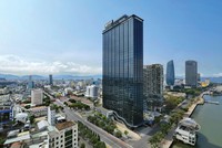 Tháp căn hộ Dự án M Landmark Residences tại đường Bạch Đằng, quận Hải Châu, TP. Đà Nẵng. Ảnh: Minh Hạnh