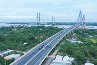 Báo chí cổ vũ, khích lệ doanh nghiệp tham gia xây dựng các công trình, dự án. Ảnh: Lê Tiên