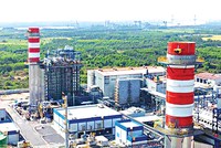 Dự án Nhà máy Điện Nhơn Trạch 3 và Dự án Nhà máy Điện Nhơn Trạch 4 có tổng vốn đầu tư gần 1,4 tỷ USD, tổng công suất gần 1.500 MW. Ảnh: Anh Chiến