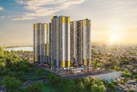 Khu căn hộ Bcons Solary tọa lạc ngay cổng Khu công nghiệp Tân Đông Hiệp B