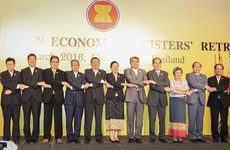Các đại biểu dự Hội nghị Bộ trưởng Kinh tế ASEAN - Ảnh: Lam Yên