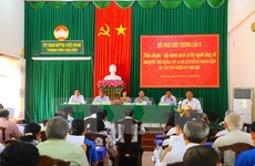 Quang cảnh hội nghị hiệp thương ở thành phố Cần Thơ. (Nguồn: TTXVN)