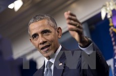 Tổng thống Mỹ Barack Obama phát biểu trong cuộc họp báo ở thủ đô Washington ngày 6/5. (Nguồn: EPA/TTXVN)