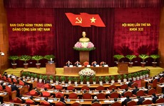 Hội nghị lần thứ ba Ban Chấp hành Trung ương Đảng khóa XII diễn ra  từ ngày 4/7 và dự kiến kết thúc vào ngày 9/7. Ảnh: Đoàn Nhật Bắc