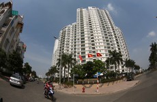 Nhiều dự án nhà ở thuộc phân khúc cao cấp trên địa bàn TP.HCM đang bị cầm cố. Ảnh: Lê Tiên