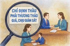 Dự kiến sửa Luật Đấu thầu, chỉ định thầu phải thương thảo giá, chịu giám sát. Ảnh: Tường Lâm