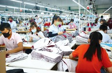 Để giữ vững đà tăng trưởng kinh tế, phải vừa chống dịch, vừa hỗ trợ địa phương, các khu công nghiệp và doanh nghiệp bị ảnh hưởng nhanh chóng phục hồi sản xuất, kinh doanh. Ảnh: Lê Tiên