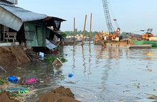 Thời gian là yếu tố quan trọng đối với các công trình khắc phục sạt lở bờ sông