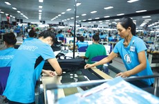 Doanh nghiệp dệt, may, da giày đang gặp khó khăn về đơn hàng xuất khẩu, nhu cầu thị trường thấp và lao động có tay nghề. Ảnh: Lê Tiên