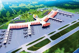 Cảng hàng không quốc tế Phú Quốc sẽ được đầu tư gần 22.000 tỷ đồng để đạt cấp 4E, nâng công suất khai thác lên 200 triệu lượt hành khách/năm . Ảnh: Tiên Giang