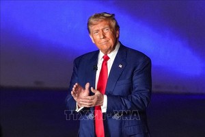 Ông Donald Trump tại một sự kiện ở bang Pennsylvania ngày 4/9/2024. Ảnh: AA/TTXVN