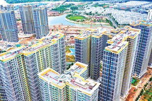Phân khúc căn hộ tiếp tục dẫn dắt lượng giao dịch của thị trường bất động sản. Ảnh: Nhã Chi