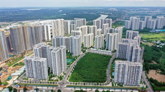 Hoạt động mở bán các dự án chung cư cao tầng tại Hà Nội và TP.HCM trong quý II/2024 ghi nhận tỷ lệ hấp thụ cao ở mức 70 - 95%. Ảnh: Lê Tiên