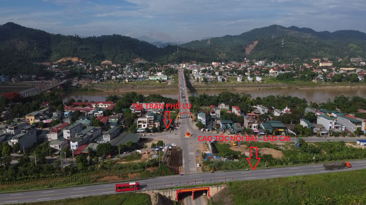 Nút giao Phố Lu - Bảo Thắng sẽ giúp kết nối cao tốc Nội Bài - Lào Cai với các huyện Bảo Thắng, Si Ma Cai, Bắc Hà (Lào Cai) và các địa phương lân cận