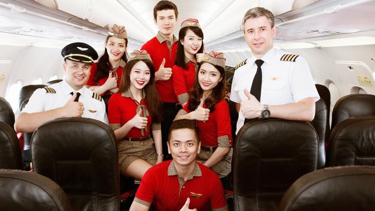 Vietjet tuyển dụng tiếp viên 2016