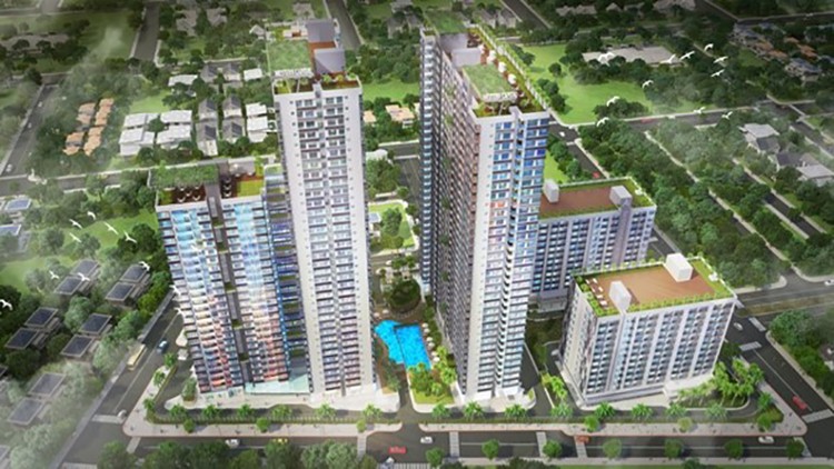 The Western Capital (quận 6) có tỷ lệ đặt cọc giữ chỗ tượng trưng chỉ 10 triệu đồng/căn