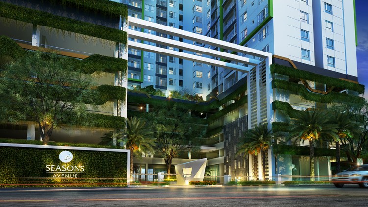 CapitaLand và Hoàng Thành cất nóc dự án Seasons Avenue 