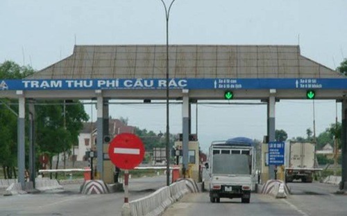 Trạm thu phí Cầu Rác.