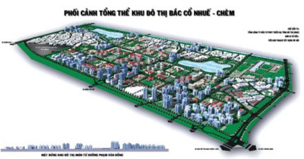 Hà Nội phê duyệt điều chỉnh cục bộ Khu vực Bắc Cổ Nhuế - Chèm