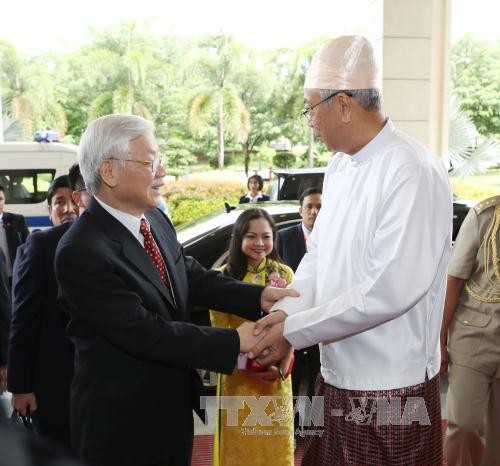 Mở ra một chương mới trong quan hệ hợp tác Việt Nam - Myanmar