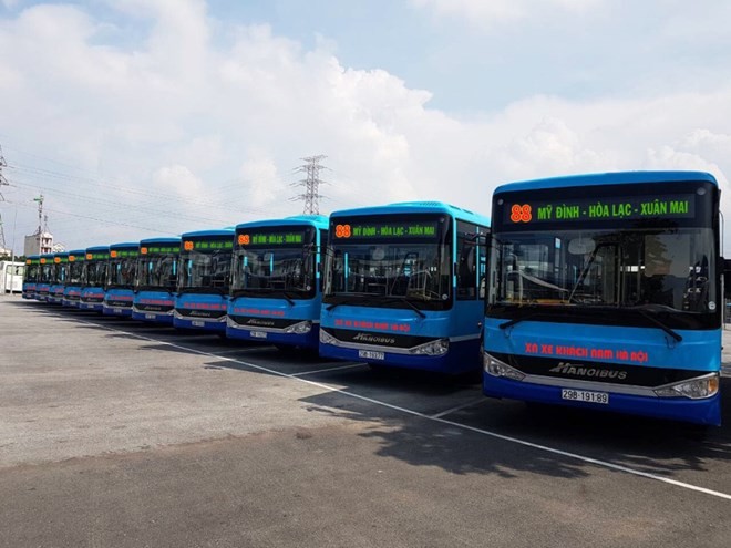 Tuyến buýt số 88 sẽ được thay thế hàng loạt xe chất lượng cao. Ảnh: Transerco