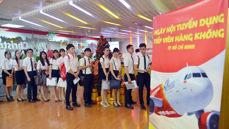 Cơ hôi trở thành tiếp viên Vietjet