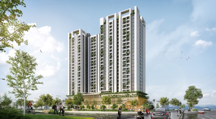 Phối cảnh dự án Aurora Residences.