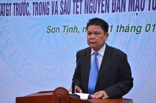 Ông Phạm Vinh - Phó Bí thư Huyện ủy - Chủ tịch UBND huyện Sơn Tịnh bị kỷ luật bằng hình thức khiển trách. (Ảnh: Trang Thông tin điện tử huyện Sơn Tịnh)