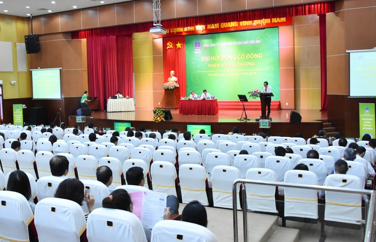 Phiên họp bất thường năm 2019 của Đại hội đồng Cổ đông PVFCCo