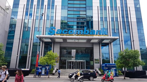 Hội sở của Sacombank. Ảnh: PV.