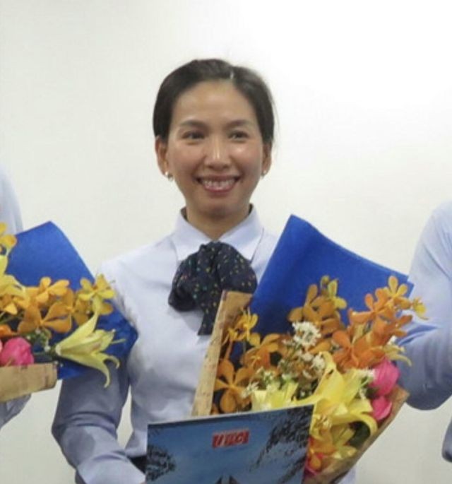Bà Hồ Thị Thanh Phúc vào thời điểm được bổ nhiệm năm 2015 (nguồn Internet)
