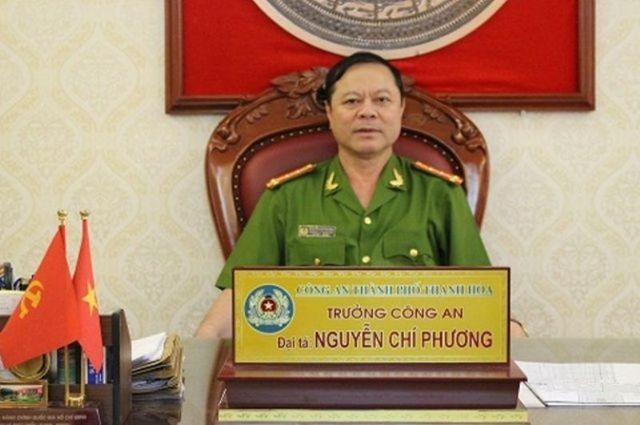 Đại tá Nguyễn Chí Phương, cựu Trưởng Công an thành phố Thanh Hóa đã bị tước quân tịch.