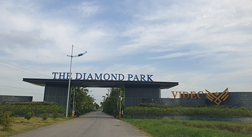 Dự án Diamond Park sau hơn 10 năm triển khai vẫn chưa có người đến ở dù nhiều lô đất đã được chủ đầu tư bán cho khách hàng.