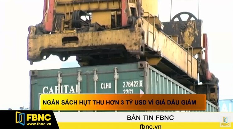 Ngân sách hụt thu hơn 3 tỷ USD vì giá dầu giảm