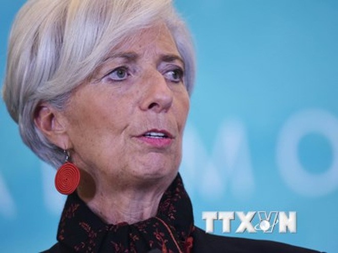 Tổng Giám đốc Quỹ Tiền tệ quốc tế (IMF) Christine Lagarde. (Nguồn: AFP/TTXVN)